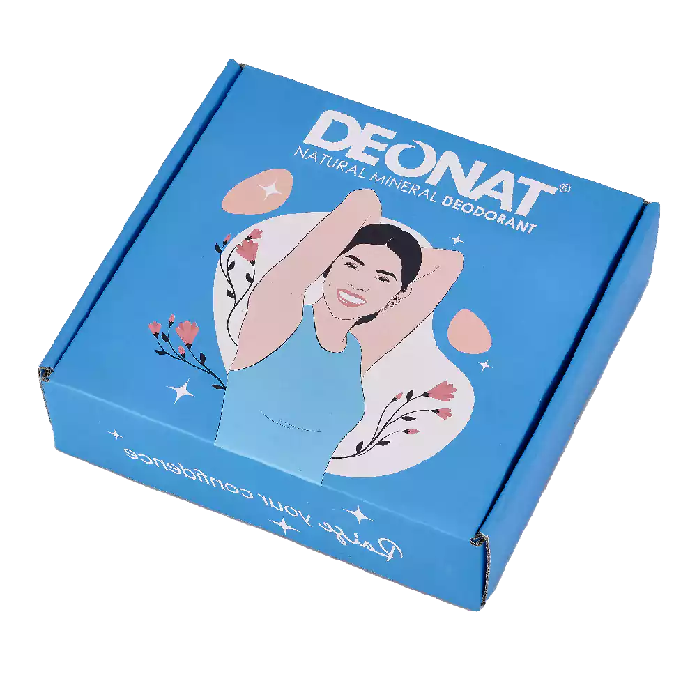Product custom mailer boxes fresh blue box