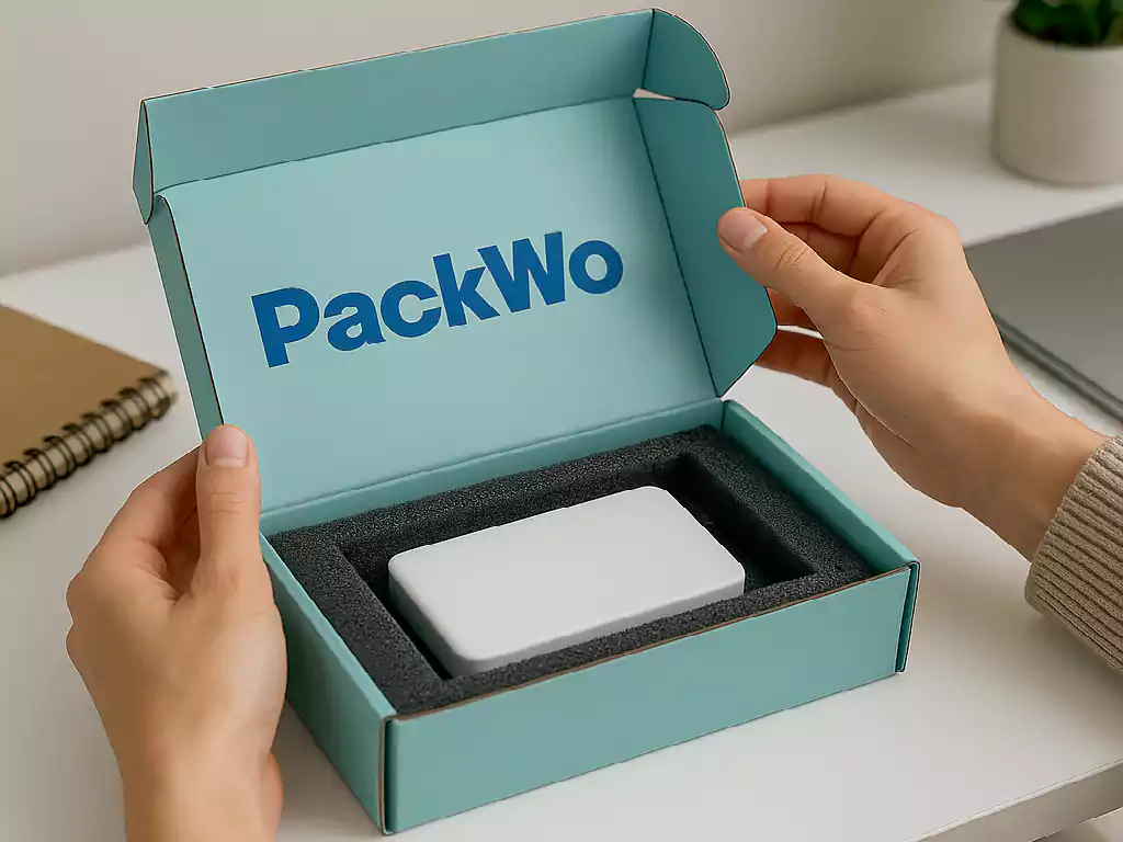 Custom protective mailer box with foam insert