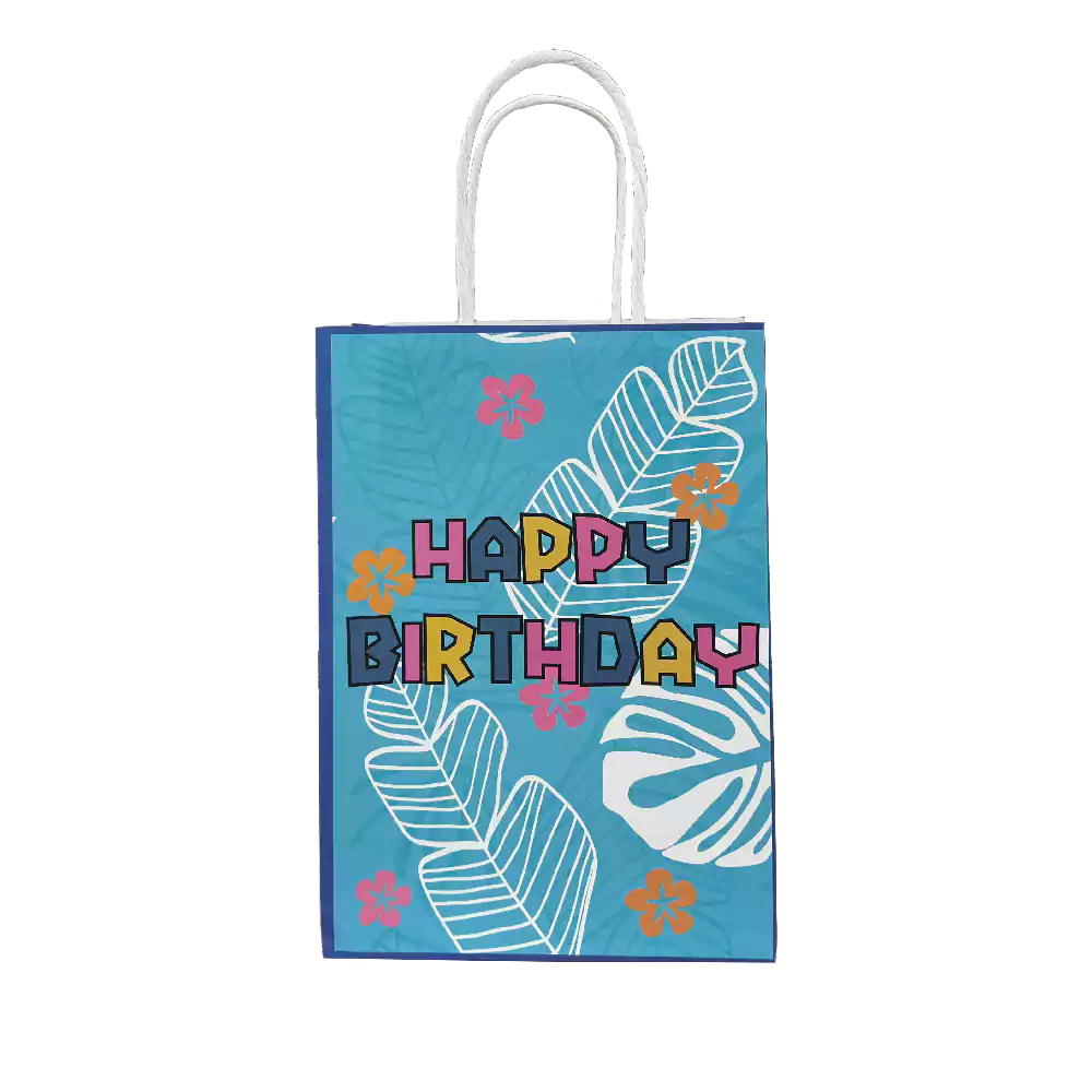 Product custom paper bag birthday celebration bag