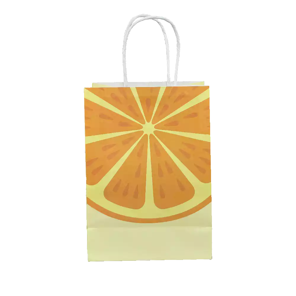 Product custom paper bag citrus kraft bag