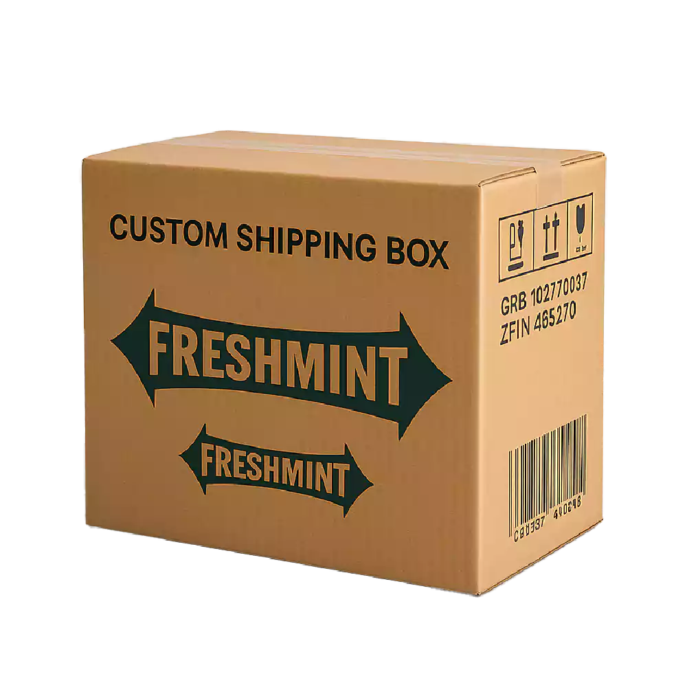 Product custom shipping boxes kraft corrugated shipping box with logo