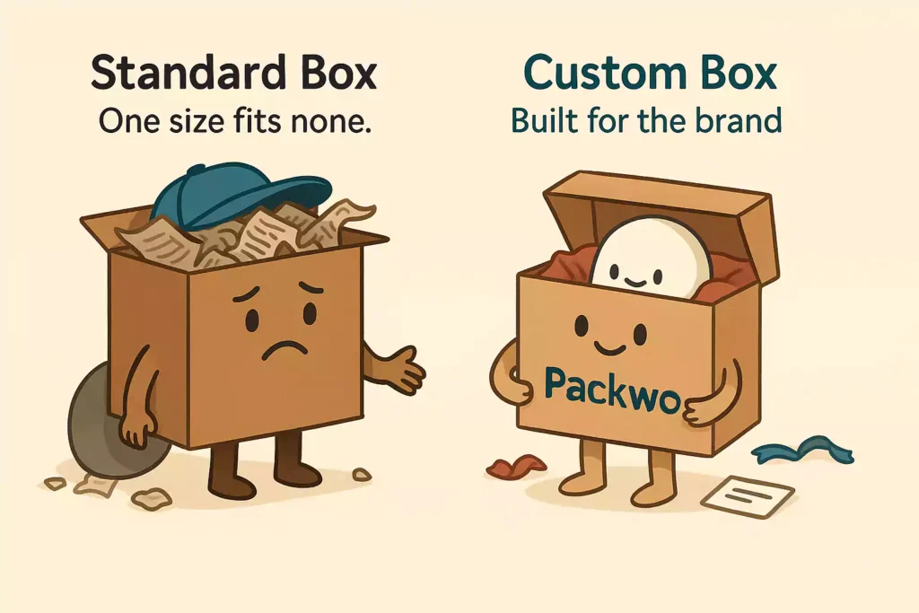 Custom box vs. standard box – why packaging fit matters