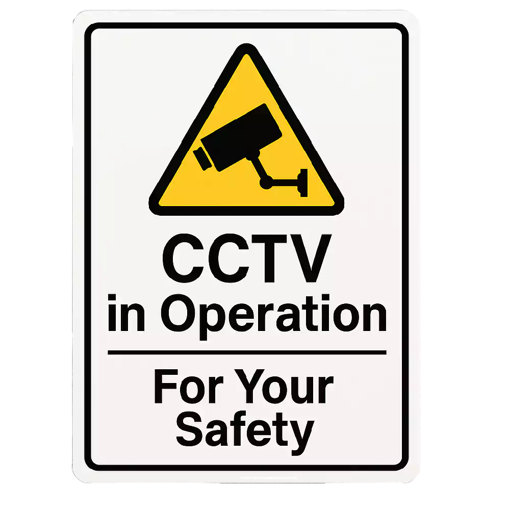 Surveillance signs